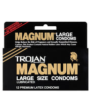 Trojan Magnum Condoms - Box of 12