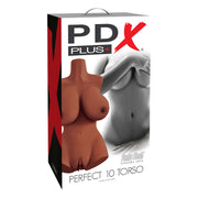 PDX Plus Perfect 10 Torso Mastur Brown