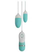 GigaLuv Dual Vibra Bullets - 10 Functions Tiffany Blue