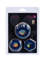 Liquid silicone cock ring set 3