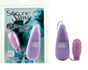 Silicone Slims Vibrating Smooth Bullet - Purple