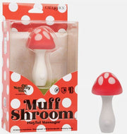 Naughty bits muff shroom playful massager